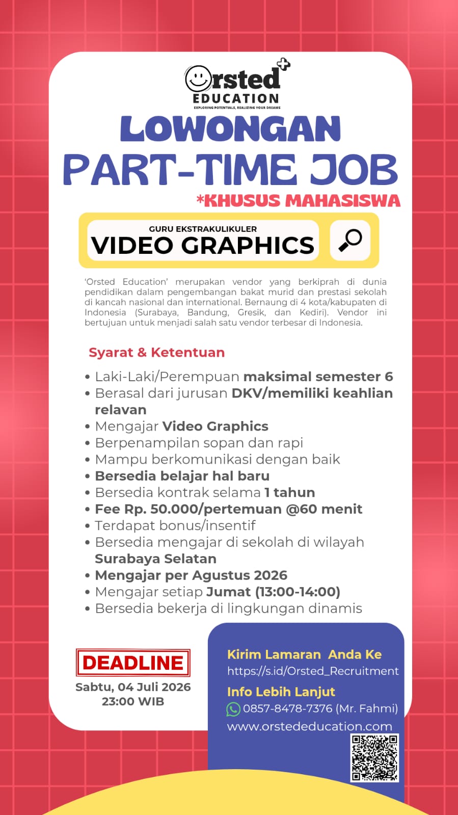 Poster Loker 22